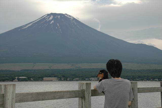 ドライブ大好きだった。車を走らせ山中湖まで来ちゃったよ。