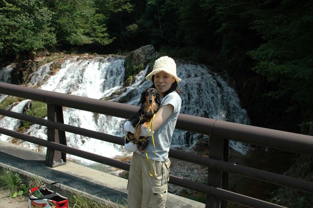 滝は涼しくていいよね。ルパンはどう？