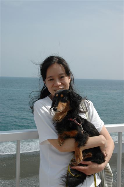 まだ４月。この日は暖かだったんだね、ルパン。