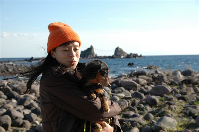 ルパンをだっこ。幸せ。私の宝物。