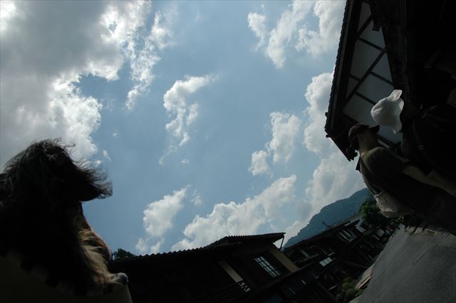 空、きれだね、ルパン。