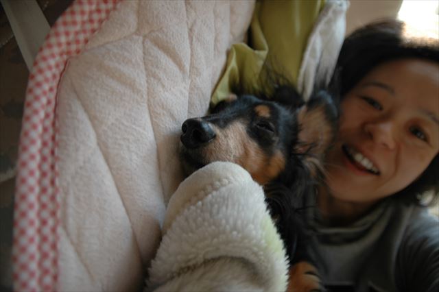 幸せのひととき。