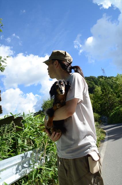 秘境だったよね。「熊注意」って書いてあってルパンが襲われないか心配したよ・・！